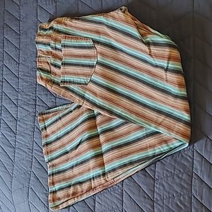 Rock & Roll denim cowgirl striped bargain bells